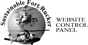 Fort Rucker Environmental Website Control Panel